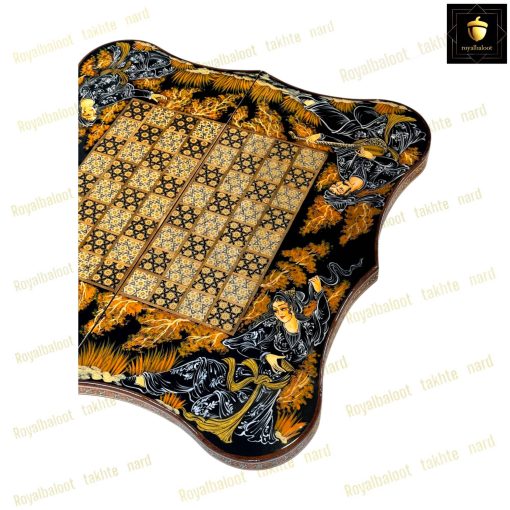 خرید تخته نرد خاتم نقاشی خسرو و شیرین