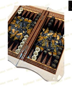 خرید تخته نرد خاتم نقاشی خسرو و شیرین