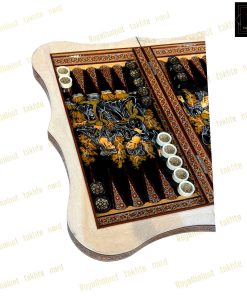 خرید تخته نرد خاتم نقاشی خسرو و شیرین