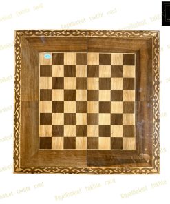 خرید تخته نرد گردو دور منبت رزین