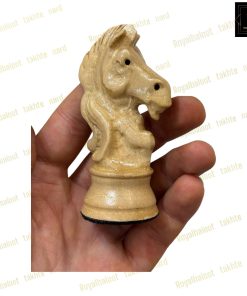 خرید مهره شطرنج چوب گردو منبت مار