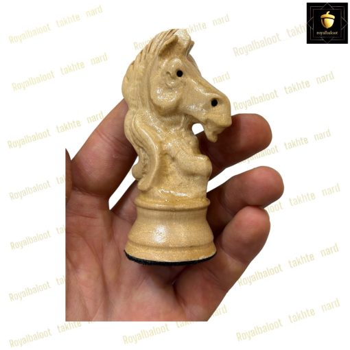 خرید مهره شطرنج چوب گردو منبت مار