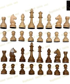 خرید مهره شطرنج چوب گردو فدراسیونی دیجیتی