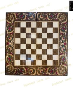 خرید تخته نرد چوب راش معرق سنتی