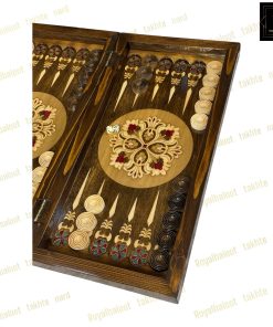 خرید تخته نرد چوب راش معرق سنتی