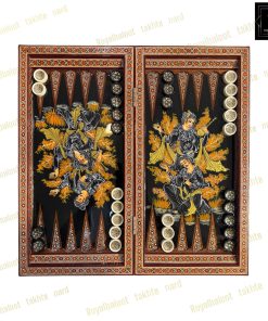 خرید تخته نرد خاتم نقاشی مینیاتوری اعلا