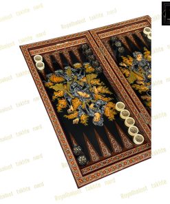 خرید تخته نرد خاتم نقاشی مینیاتوری اعلا