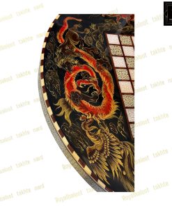 خرید تخته نرد خاتم نقاشی گرد 60 سانتی شاهکار کد 416 خرید تخته نرد خاتم نقاشی گرد 60 سانتی شاهکار