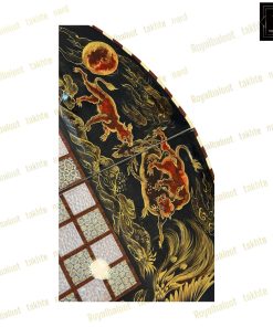 خرید تخته نرد خاتم نقاشی گرد 60 سانتی شاهکار کد 416 خرید تخته نرد خاتم نقاشی گرد 60 سانتی شاهکار