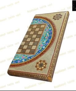 خرید تخته نرد تمام خاتم نقاشی تذهیب 60 سانتی