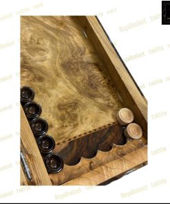 خرید تخته نرد تمام جوش گردو کلکسیونی کد 422 خرید تخته نرد تمام جوش گردو کلکسیونی