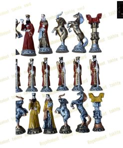 خرید مهره شطرنج فلزی هخامنشی رنگی