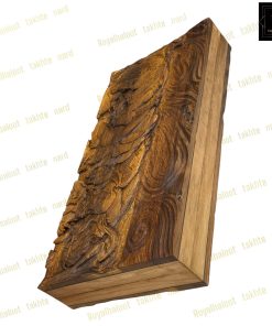 خرید تابلو تخته نرد گردو منبت ساعت شنی 60سانتی