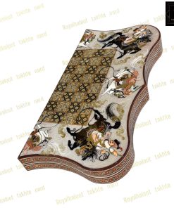 خرید تخته نرد خاتم نقاشی چوگان سه بعدی دالبری کد 431 خرید تخته نرد خاتم نقاشی چوگان سه بعدی دالبری