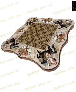 خرید تخته نرد خاتم نقاشی چوگان سه بعدی دالبری کد 431 خرید تخته نرد خاتم نقاشی چوگان سه بعدی دالبری