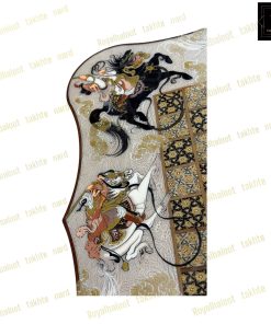 خرید تخته نرد خاتم نقاشی چوگان سه بعدی دالبری کد 431 خرید تخته نرد خاتم نقاشی چوگان سه بعدی دالبری