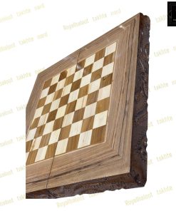 خرید تخته نرد تمام گردو دور منبت