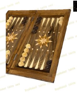 خرید تخته نرد تمام گردو دور منبت