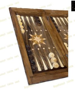 خرید تخته نرد تمام گردو دور منبت