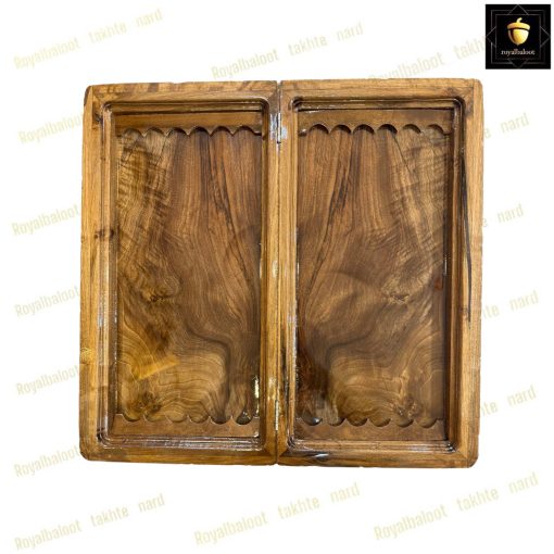 خرید تخته نرد ریشه گردو منبت 55 سانتی