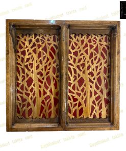 خرید تخته نرد گردو رزین درخت قرمز