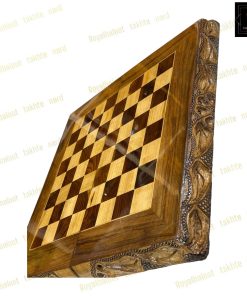 خرید تخته نرد گردو رزین درخت خاکستری