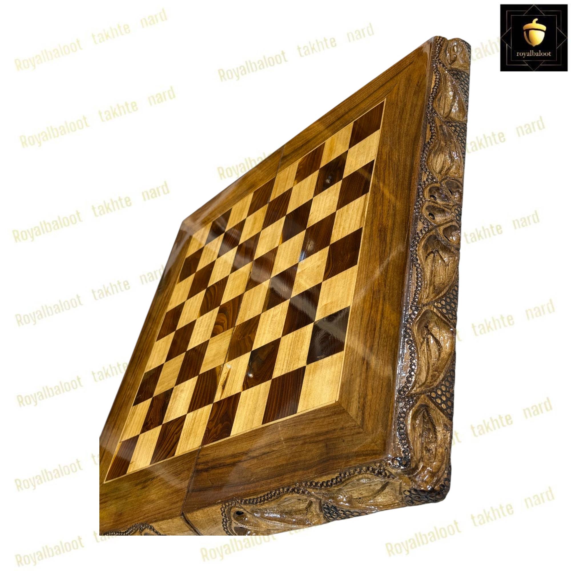 خرید تخته نرد گردو رزین درخت خاکستری کد 449 خرید تخته نرد گردو رزین درخت خاکستری