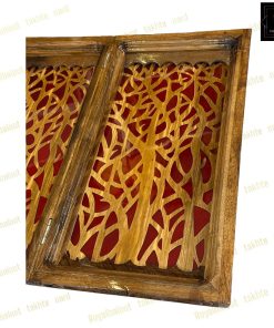 خرید تخته نرد گردو رزین درخت قرمز