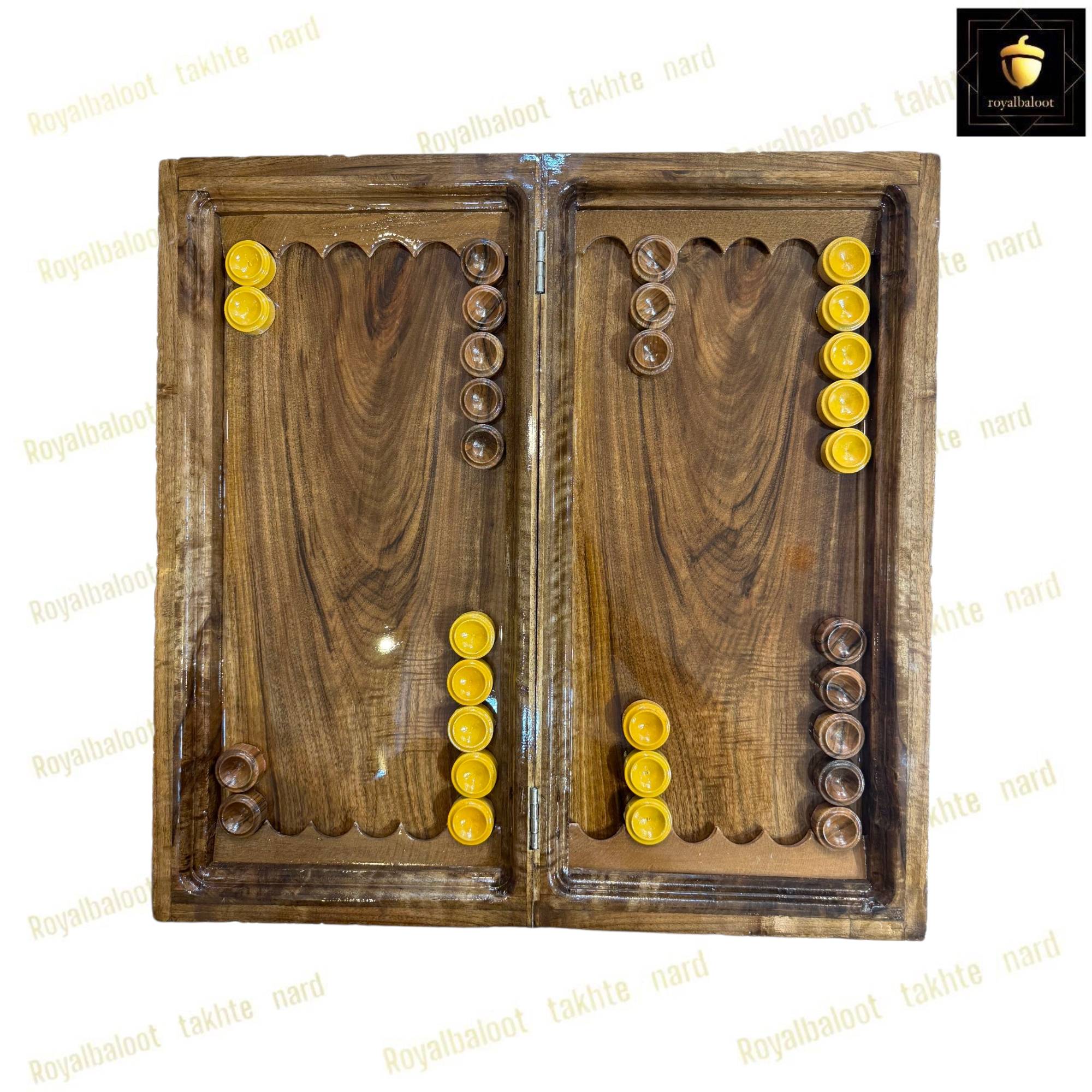 خرید تخته نرد ریشه گردو خالص 55 سانتی 453 خرید تخته نرد ریشه گردو خالص 55 سانتی