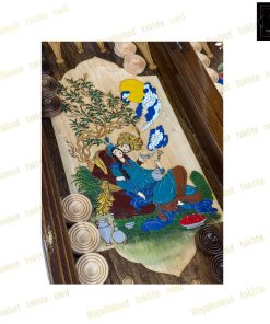 خرید تخته نرد چوب راش معرق خسرو شیرین