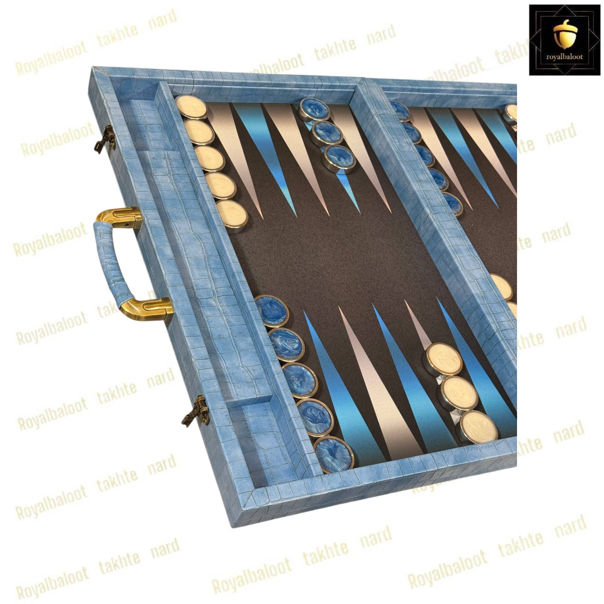 خرید تخته نرد مدرن طرح اقیانوس کد 461 خرید تخته نرد مدرن طرح اقیانوس