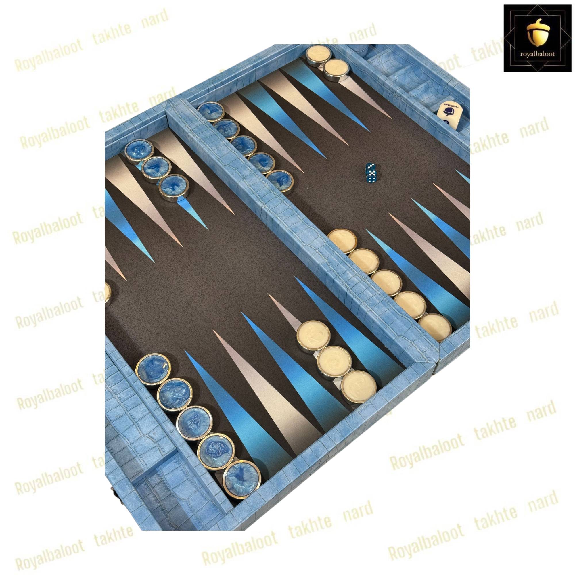 خرید تخته نرد مدرن طرح اقیانوس کد 461 خرید تخته نرد مدرن طرح اقیانوس