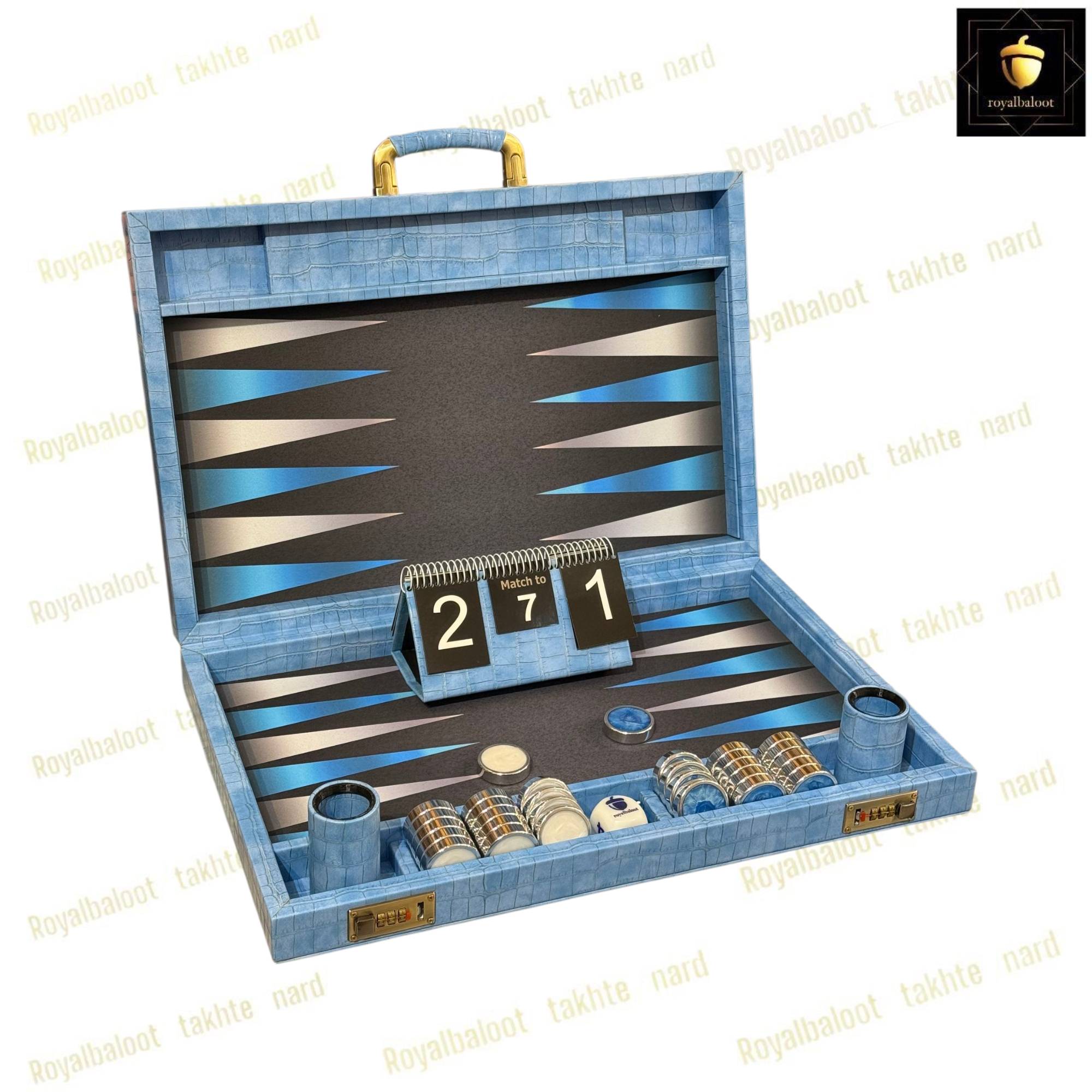 خرید تخته نرد مدرن طرح اقیانوس کد 461 خرید تخته نرد مدرن طرح اقیانوس