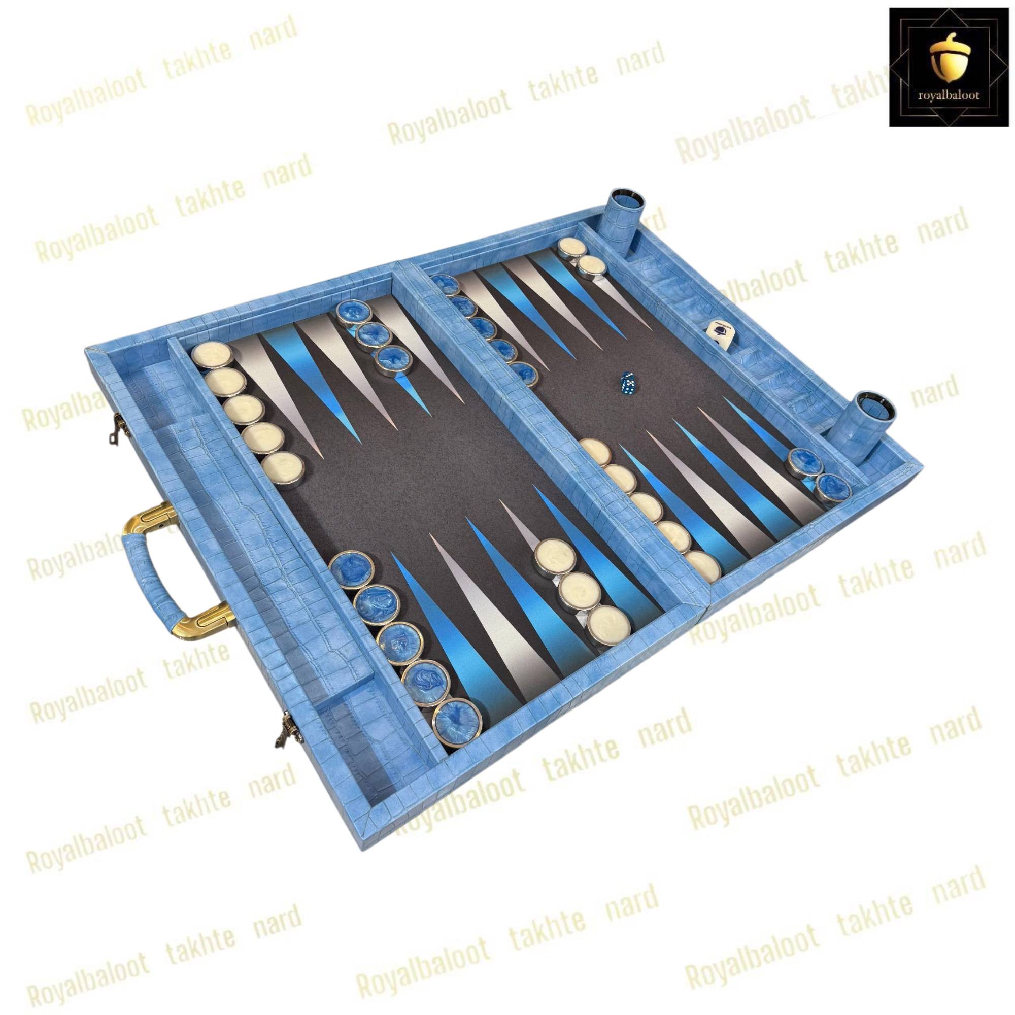 خرید تخته نرد مدرن طرح اقیانوس کد 461 خرید تخته نرد مدرن طرح اقیانوس