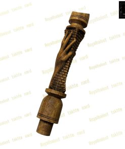 خرید تنه قلیان چوب گردو منبت طرح دست