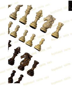 خرید مهره شطرنج گردو منبت شاهانه