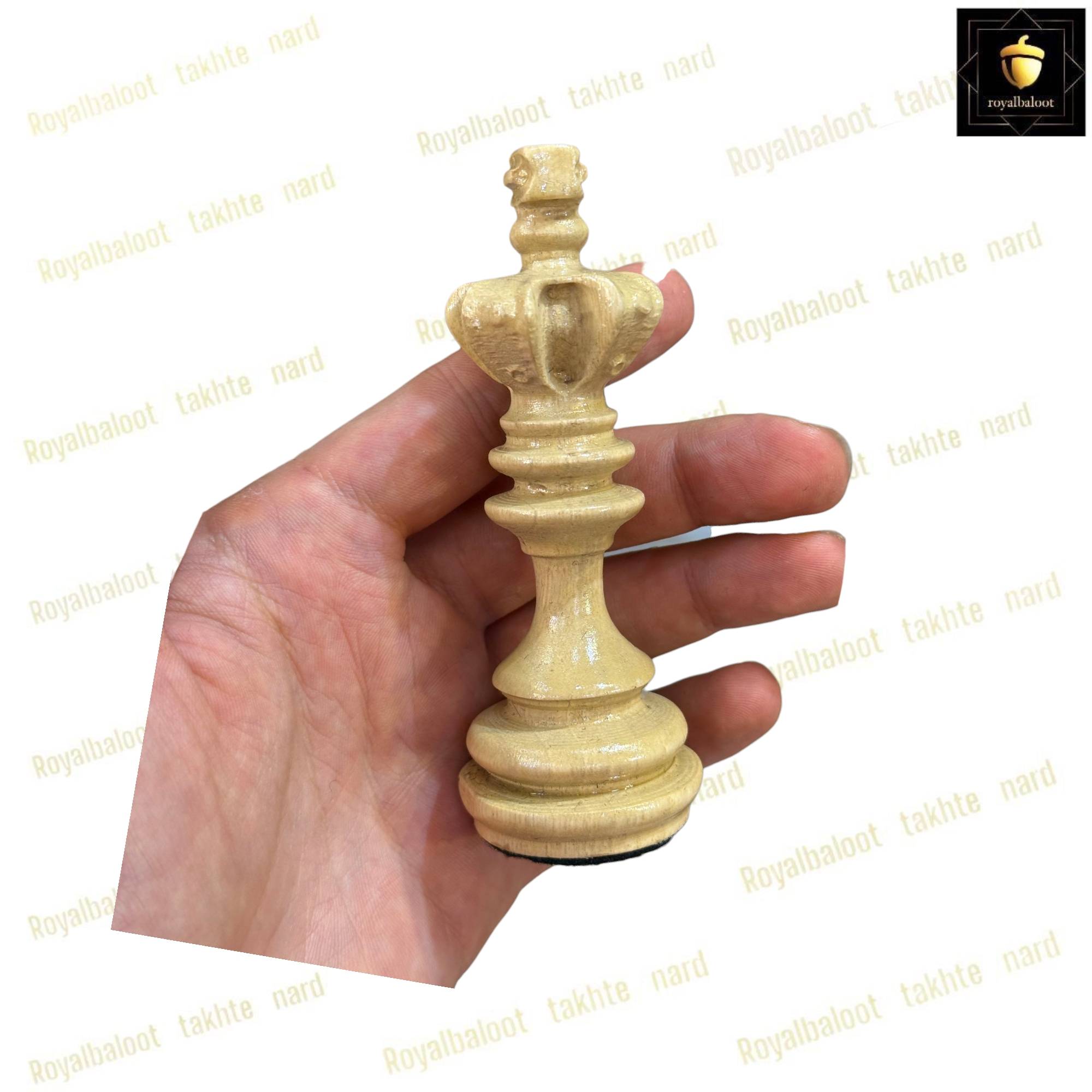 خرید مهره شطرنج گردو منبت شاهانه کد 468 خرید مهره شطرنج گردو منبت شاهانه