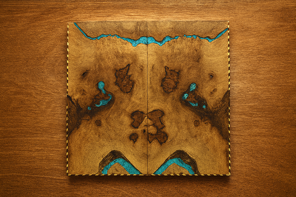 معرفی تخته نردهای براق ریشه چوب گردو