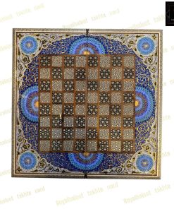 خرید تخته نرد خاتم نقاشی تذهیب سنتی