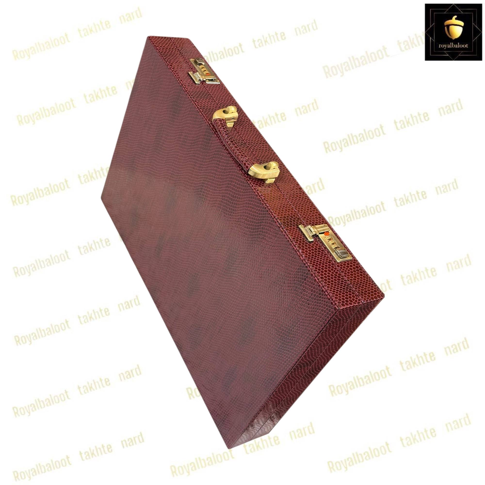 خرید تخته نرد مدرن طرح یاقوت سرخ کد 457 خرید تخته نرد مدرن طرح یاقوت سرخ