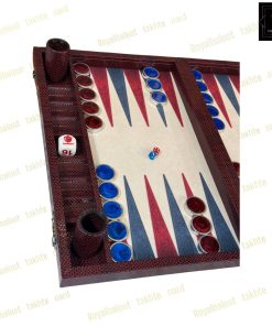 خرید تخته نرد مدرن طرح یاقوت سرخ