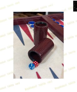 خرید تخته نرد مدرن طرح یاقوت سرخ