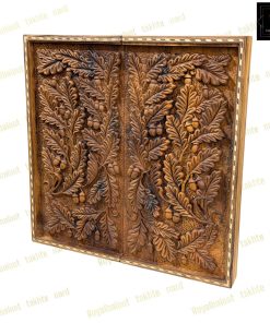 خرید تابلو تخته نرد گردو منبت بلوط