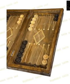 خرید تخته نرد گردو سر و بغل منبت کردستان