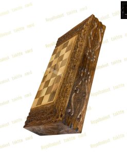 خرید تخته نرد گردو سر و بغل منبت کردستان