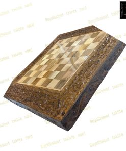 خرید تخته نرد گردو سر و بغل منبت کردستان