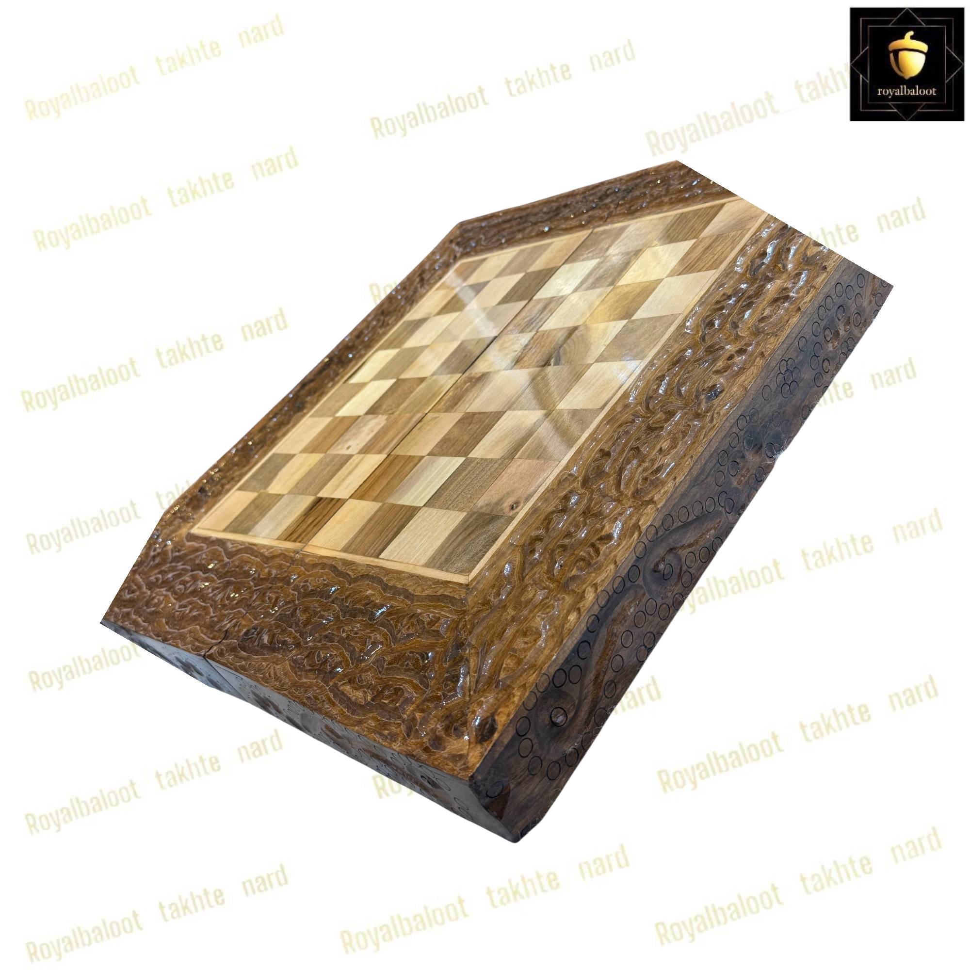 خرید تخته نرد گردو سر و بغل منبت کردستان کد 472 خرید تخته نرد گردو سر و بغل منبت کردستان