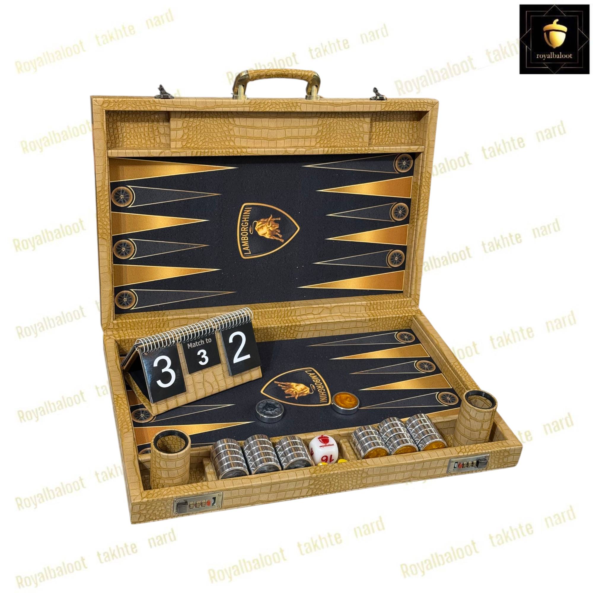 خرید تخته نرد مدرن طرح لامبورگینی کد 459 خرید تخته نرد مدرن طرح لامبورگینی