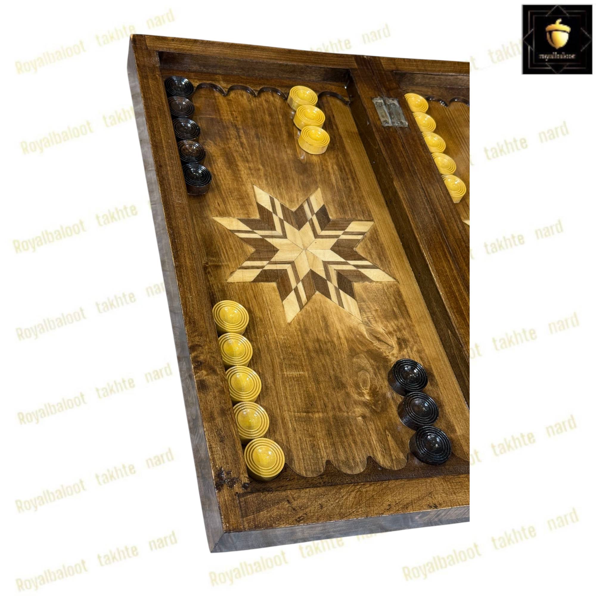 خرید تخته نرد گردو منبت گل وحشی کد 475 خرید تخته نرد گردو منبت گل وحشی