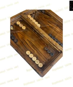 خرید تخته نرد ریشه گردو منبت سفارشی